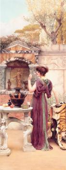 約翰 威廉 格維得 At the Garden Shrine, Pompeii 約翰 威廉 格維得 At the Garden Shrine, Pompeii